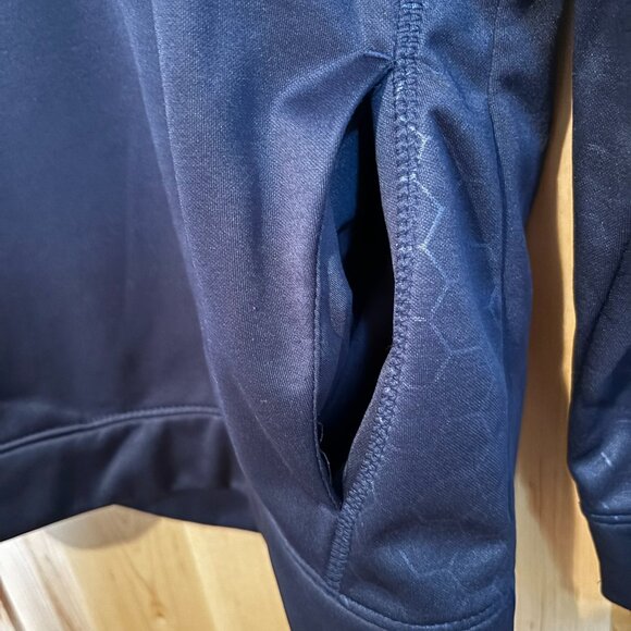 Seattle Seahawks NFL Team Apparel Embroidered Hoodie Youth L 14/16 Blue  Logo - Picture 3 of 7